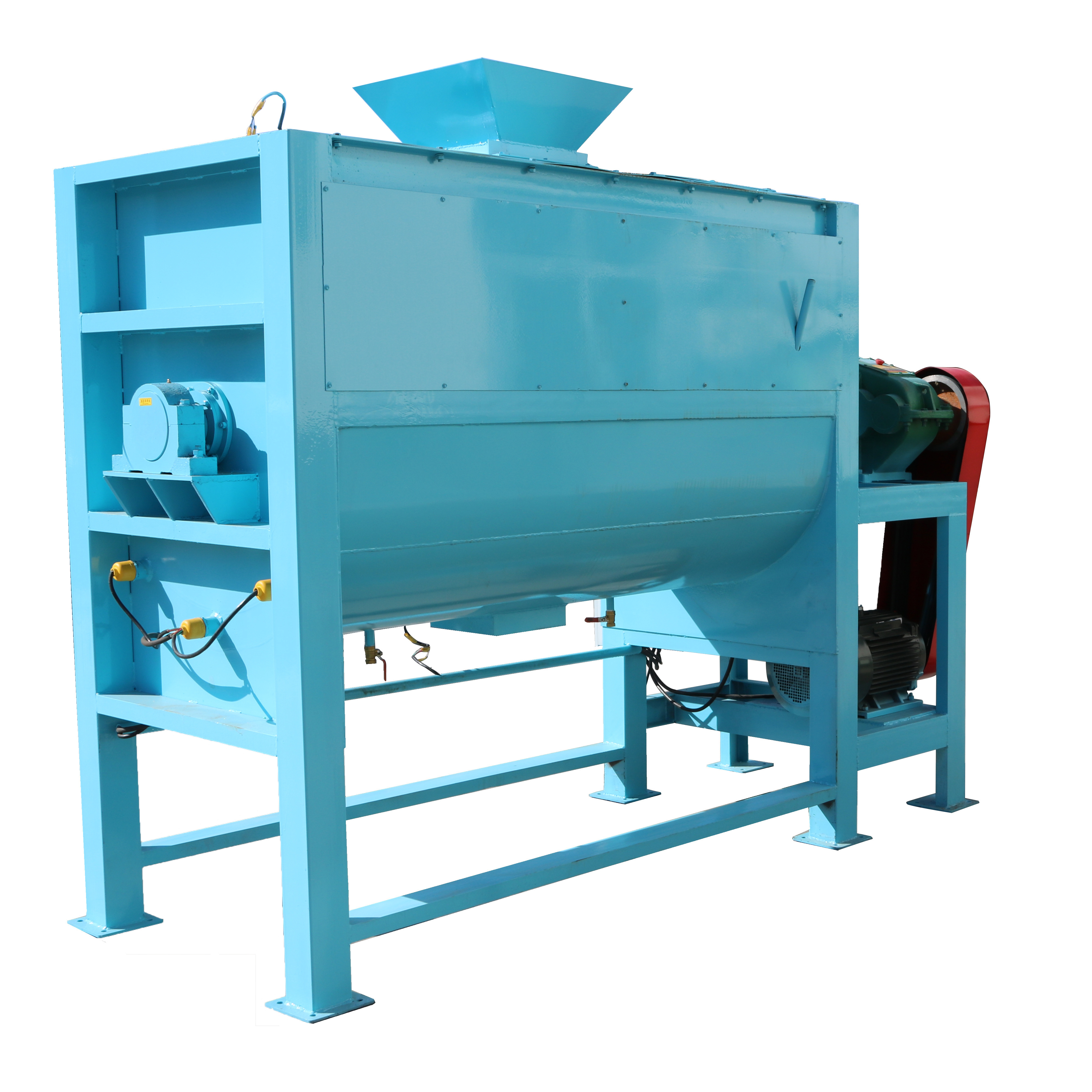 Compost Turner/compost Making Machines Organic Waste Composting Machine Horizontal Fermentation Tank