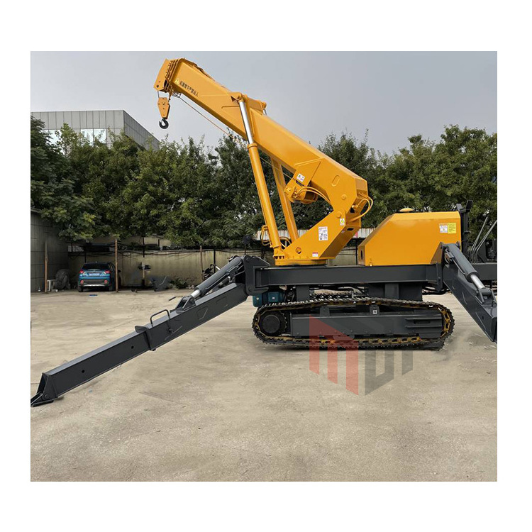 Electric Crawler Crane Mobile 8 Tons Spider Cranes Price