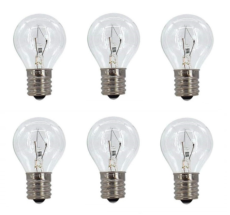 Wholesale 130V 10 Watt S11 E17 Intermediate Screw Base Clear Glass Incandescent Light Bulbs