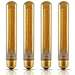 Home Hanging Vintage Edison Lamp 220V E27 40W Edison Bulb 185mm Long Tube Incandescent Light Bulb T30 T185 T9