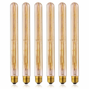 T30 Edison Filament 25W 40W 60W 220 Volt E27 T300 Long Tube Edison Bulb 300mm Flute Retro Lamp T9 Vintage Incandescent Bulb