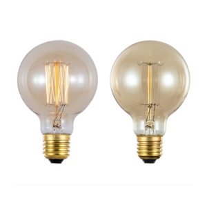 220V E27 Incandescent Vintage Light G80 Amber Glass Edison Bulb 25W 40W 60W Edison Lamp