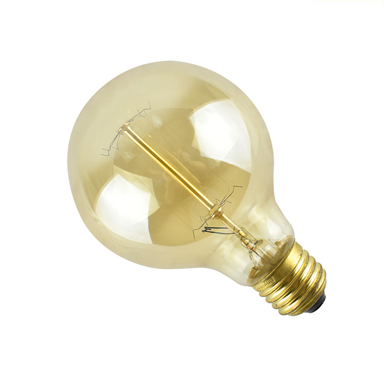 220V E27 Incandescent Vintage Light G80 Amber Glass Edison Bulb 25W 40W 60W Edison Lamp