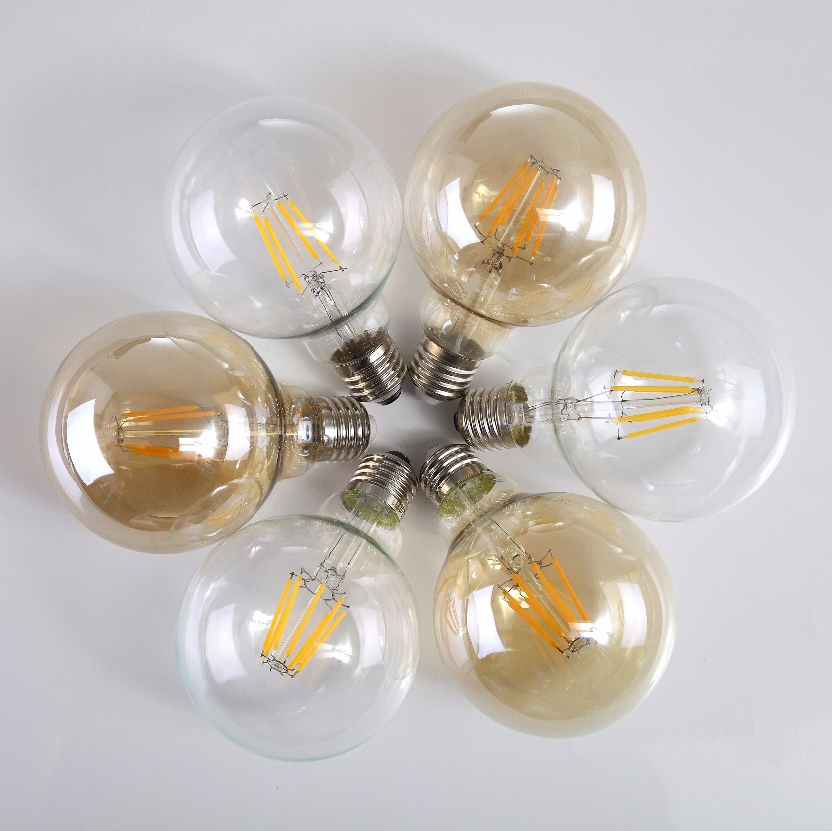 2W 4W 6W 8W High Brightness Energy Saving LED Bulb E26 E27 Vintage Edison LED Filament Light Bulb 110V 220V For Home Decor Lamp