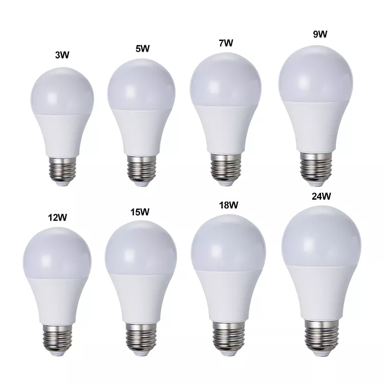 E14 E26 E27 B22 aluminum plastic Led Saving Lamps G45 A60 A67 A70 A80 5w 7w 9w 12w 15w 18w 20W 25w SKD LED bulb light smart bulb