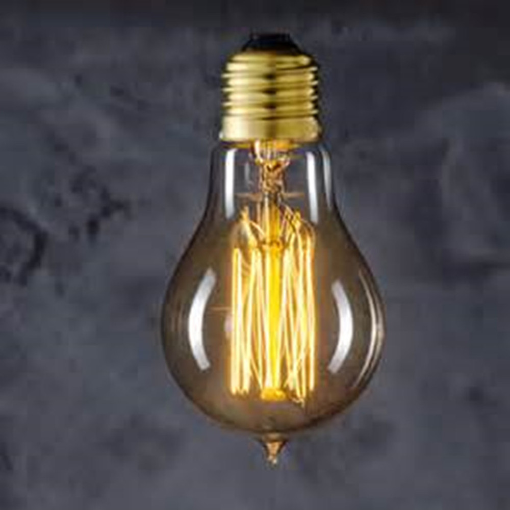 Retro Style Pendant Lamp A19 Filament Vintage Edison Bulb 25 Watt 220v e27 Old Style Incandescent Bulb