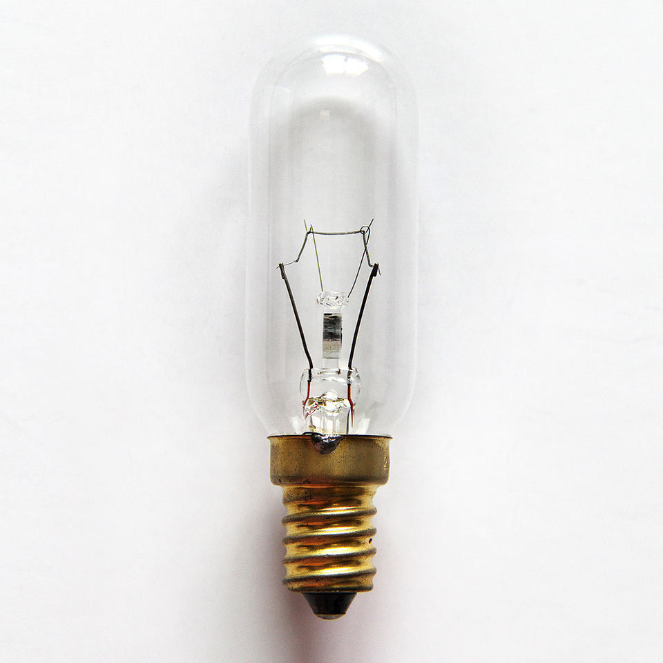 220V 230V 240V E14 Cylindrical incandescent light bulbs T25 25W 40W 360 degree cooker hood bulb refrigerator mini tungsten lamp