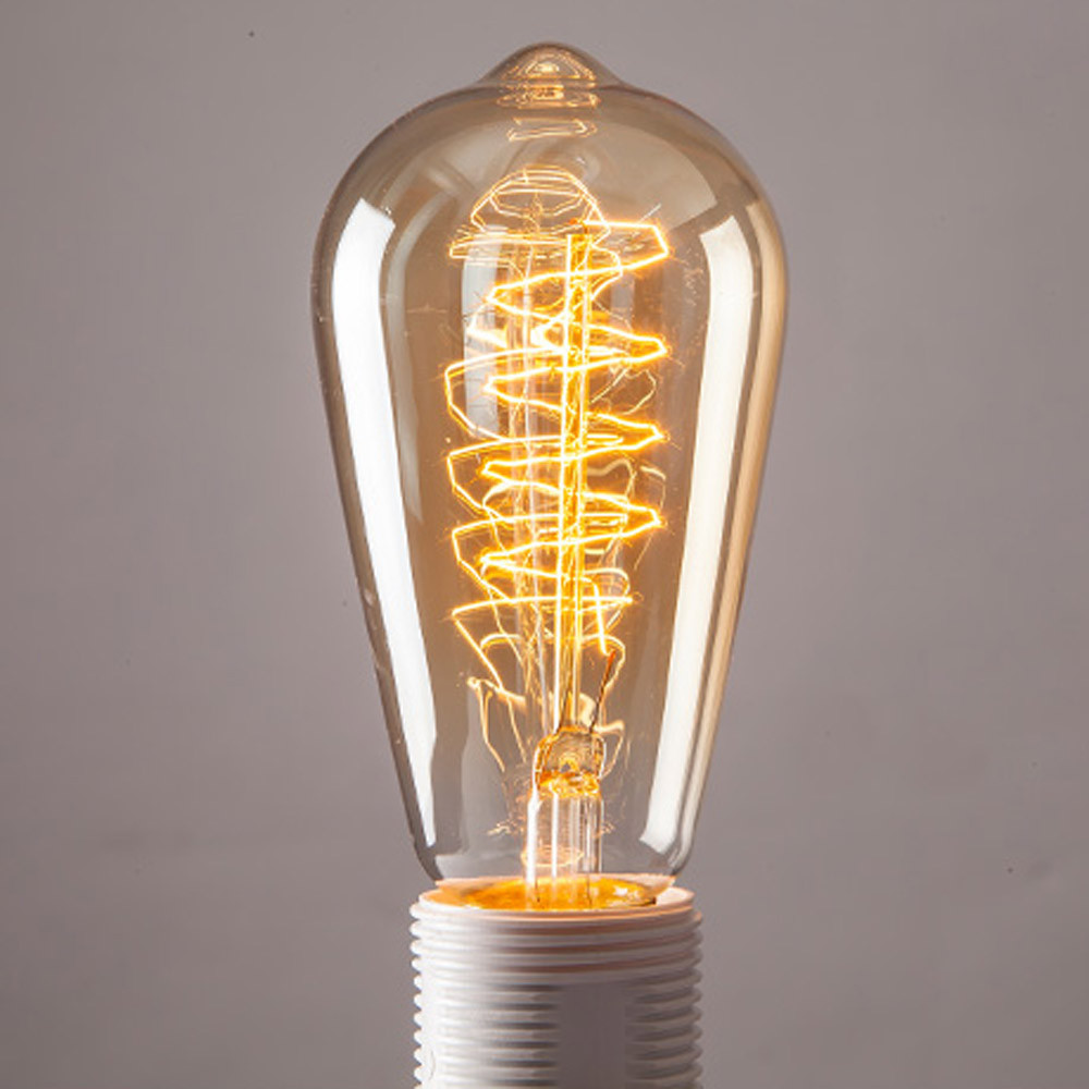 Retro st64 edison vintage lamp E27 incandescent lamp 220V holiday lights 25w 40w 60w Tungsten filament bulb for home decoration