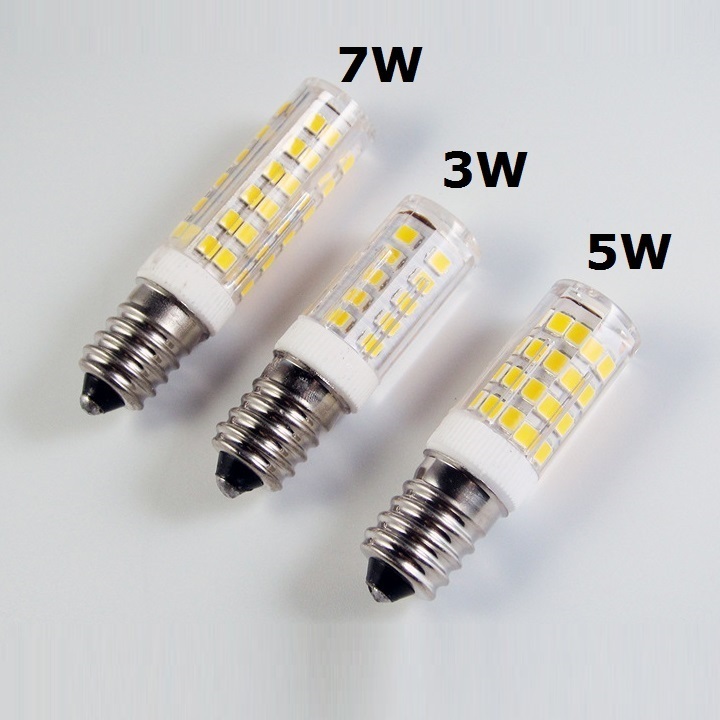 T16 LED Mini Bulb 3W 5W 7W 110V 230V E14 E17 B15 LED Corn Light Bulb Sewing Machine Fridge LED Light Bulbs Chandelier Lamp