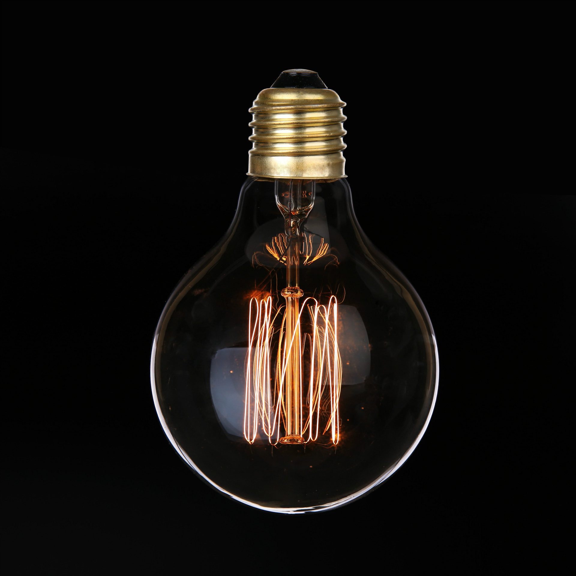 Vintage Light Bulb Retro Old Fashioned Edison Style E27 Screw 110V G95 Bulb 2700K Warm White 25W 40W 60W Tungsten Filament Bulb