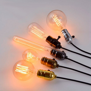 Vintage Incandescent Light Bulbs 40 Watt / 60 Watt Dimmable Decorative Antique Filament Edison Light Bulbs A19 ST58 ST64 T45 G80