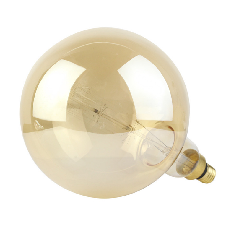 220V E27 40W Extra Large Round Edison Antique Light Bulb G200