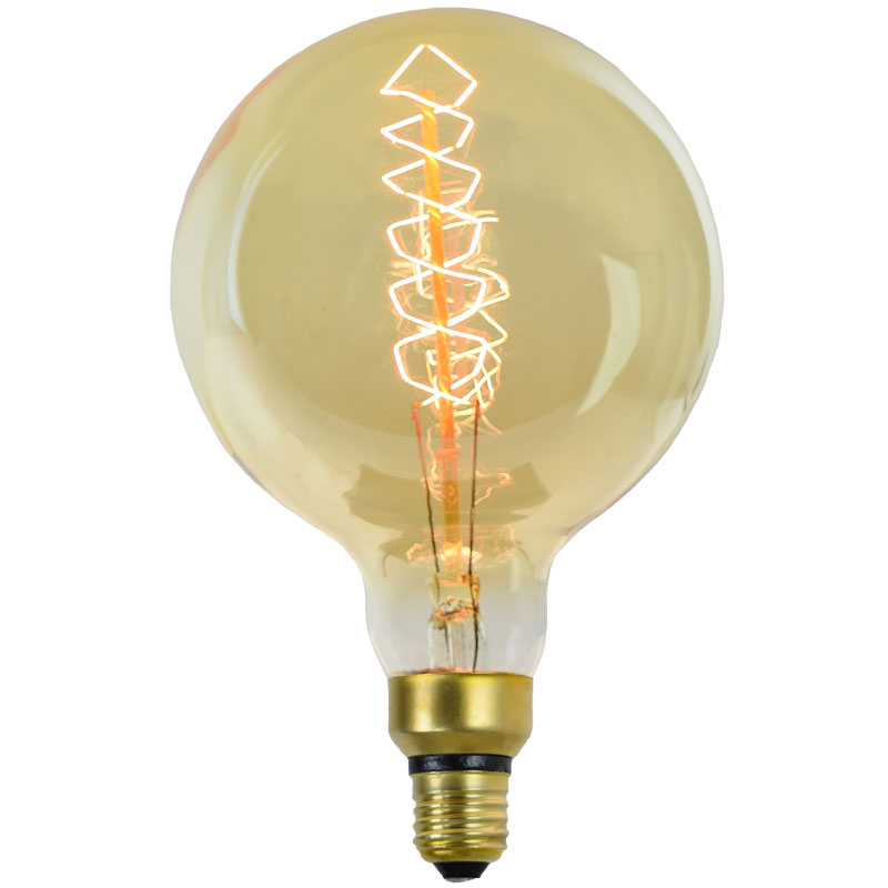 220V E27 40W Extra Large Round Edison Antique Light Bulb G200