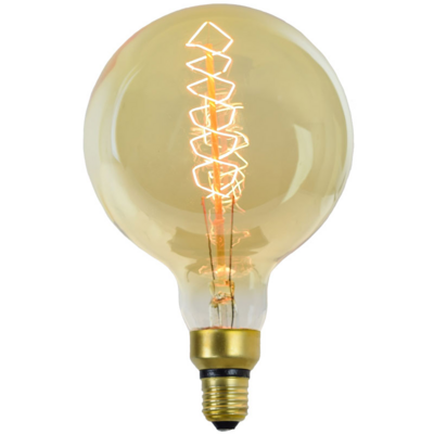 220V E27 40W Extra Large Round Edison Antique Light Bulb G200 BestSuppliers