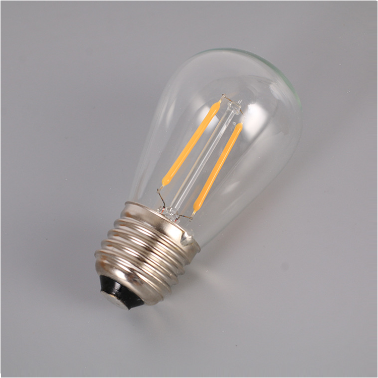 Garden Wedding Party Holiday Fairy String Light Bulb S14 2W LED Retro Edison Filament Bulb E26 E27 Vintage LED Dimmable Bulb