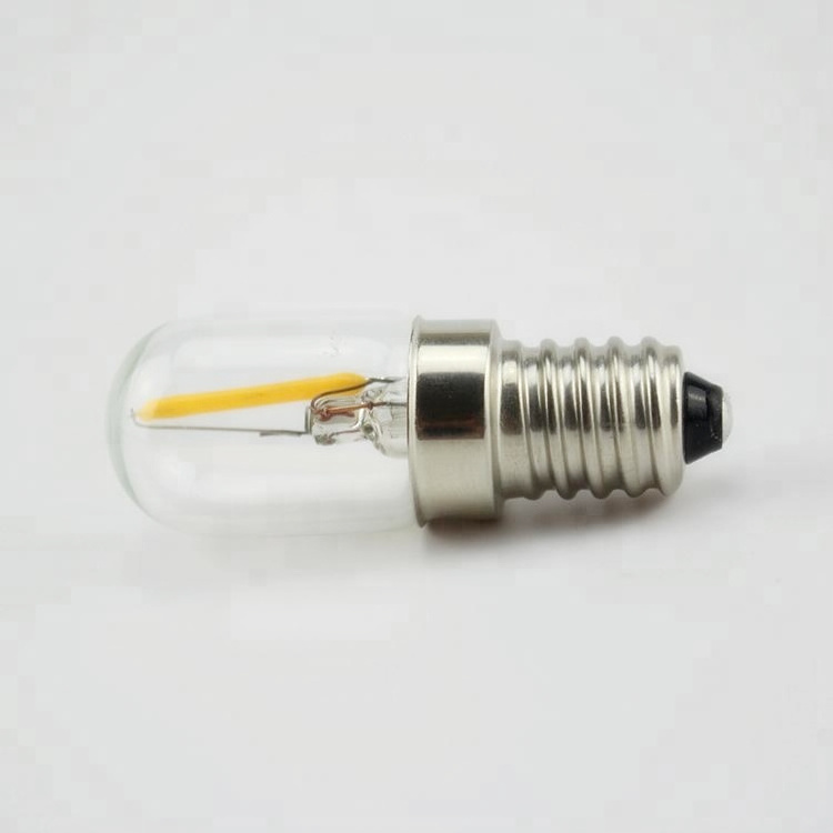 1W fridge lamp E12 E14 LED filament refrigerator lightbulb T20 night pilot bulb household appliances LED indicator bulbs