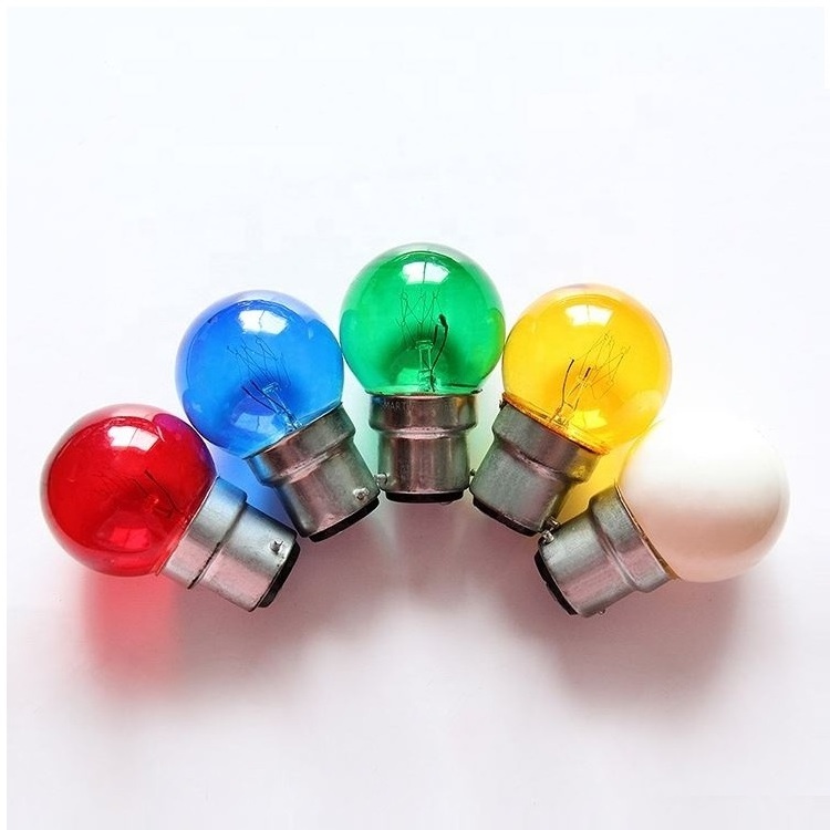 5w 7w 10w15W 360 degree colorful incandescent light bulb E26 E27 B22 E12 E14 Mini Globe Replace Bulbs Lamp Lights G40 G45