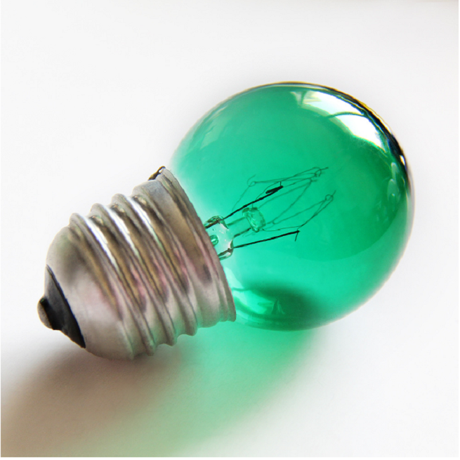 E14 E12 5W 7W 15W incandescent light bulbs G40 G45 small globe colourful bulb red blue green yellow glass lamp