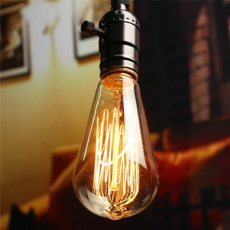 Vintage Lamp 25 Watt 40 Watt 60 Watt Edison Bulb E26 E27 Dimmable Filament Incandescent Antique Reproduction Light Bulbs