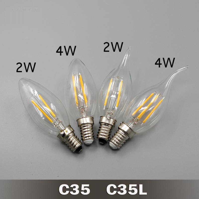 Dimmable 2W 4W 6W 8W LED Vintage Edison LED Bulb E26 E27 B22 Antique Filament LED Light Bulbs ST58 ST64 A60 G80 G95 G125 T45 T30