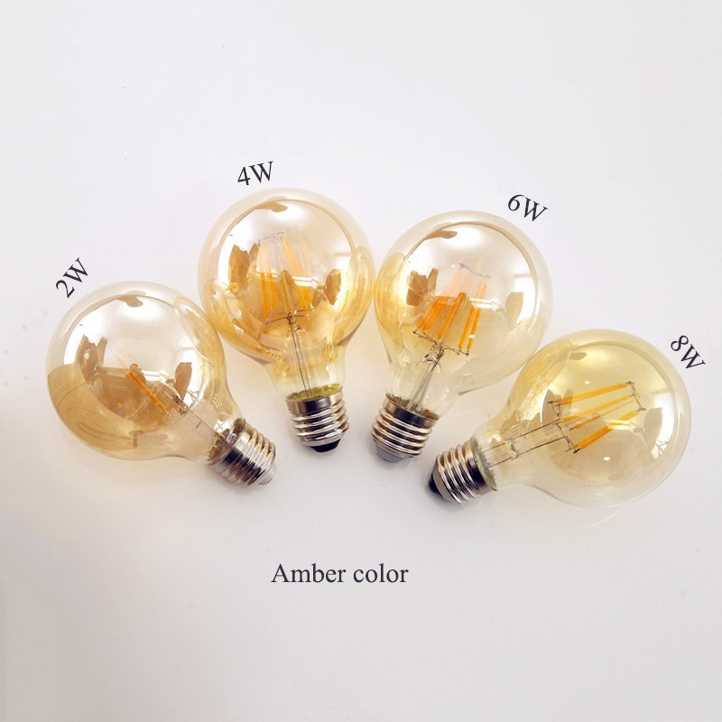 Wholesale 2W 4W 6W 8W Antique Retro Vintage LED Edison Light Bulb 110v 220v 12v 24v LED Filament Bombillas Lamp Edison led bulbs