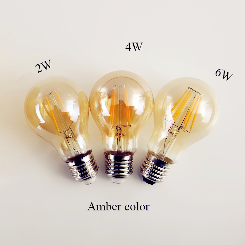 Wholesale 2W 4W 6W 8W Antique Retro Vintage LED Edison Light Bulb 110v 220v 12v 24v LED Filament Bombillas Lamp Edison led bulbs