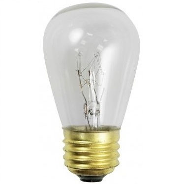 11W String Light Bulb S14 110V 220V Incandescent Bulb E26 E27 Tungsten Filament Light Bulb Decorative Edison Lamp