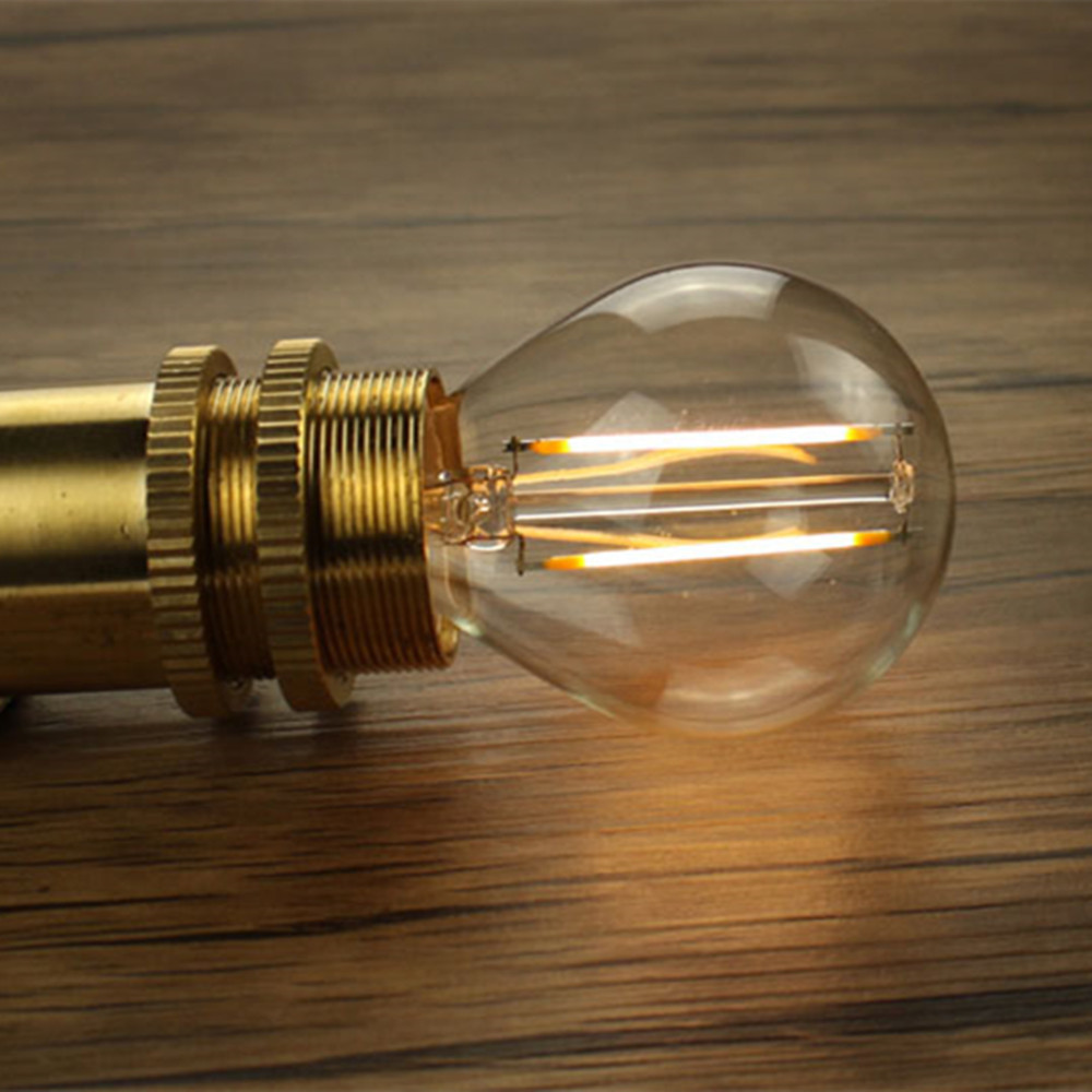 120V 220V Mini Globe LED Vintage Edison Bulb E26 E27 B22 Base 1W 2W 4W G45 Filament Led Light Bulb