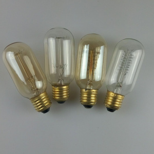 Wholesale Vintage Edison Bulb Antique Incandescent Lamp Bulb 40W 110V E26 T45 Decorative Filament Edison Lightbulb