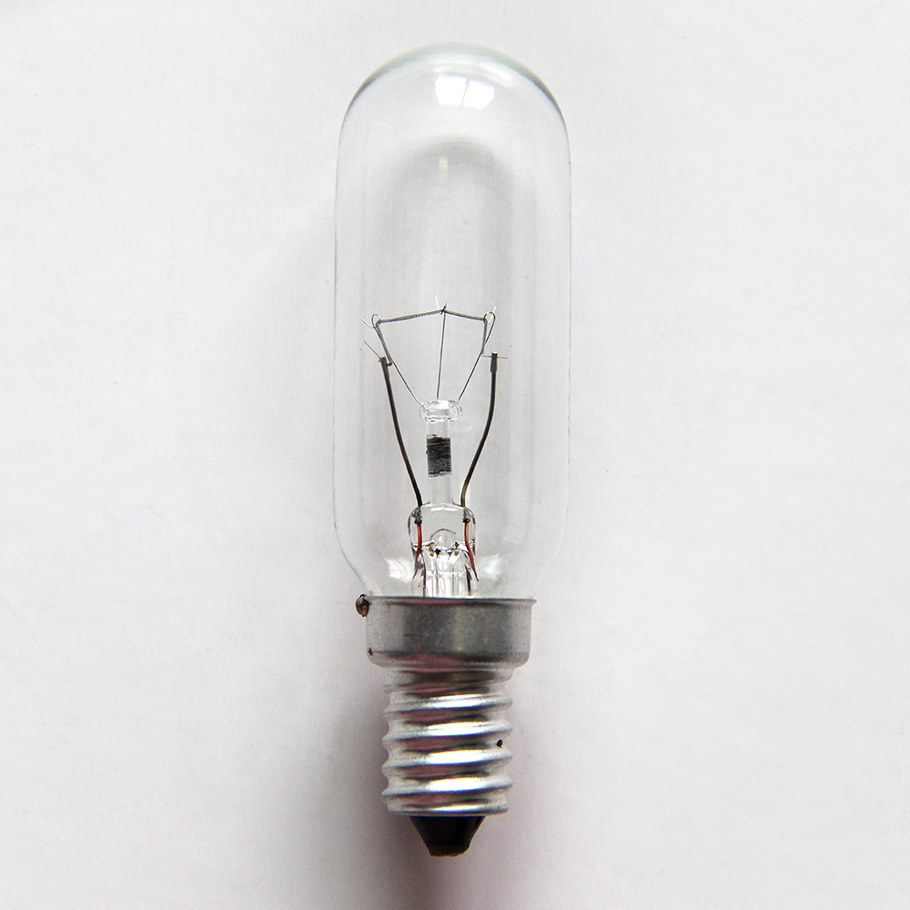 25 Watt 40 Watt T8 Tubular Incandescent Fridge Bulbs T25 E14 E17 B15 Tube Refrigerator Light Bulb Range Hood Bulb