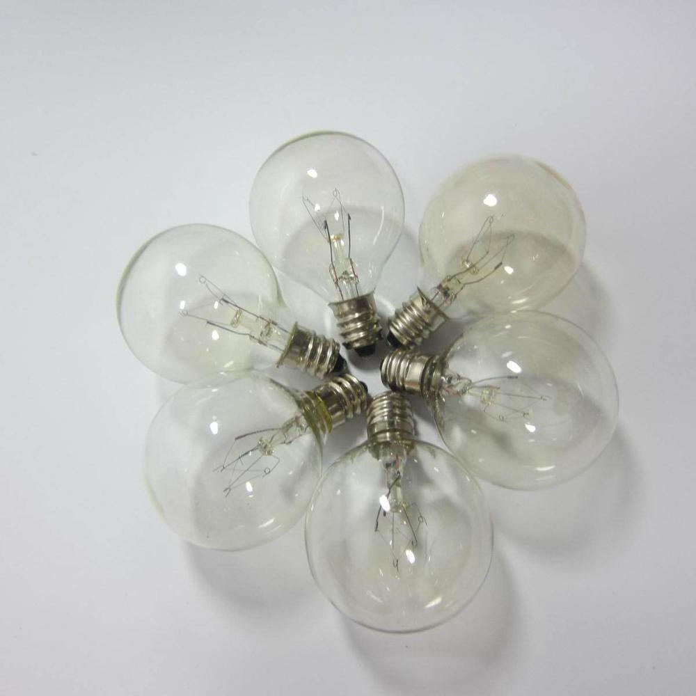 Factory Price Retro Lighting Miniature Lamp Bulb E14 G45 110V 120V 220V 240V 5W 7W 10W 15W Globe String Lights Incandescent Bulb