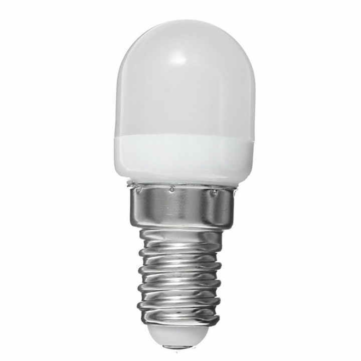 220V 2W E14 small screw base milk white cover mini LED refrigerator light bulb T22 energy-saving LED fridge indicator corn bulbs