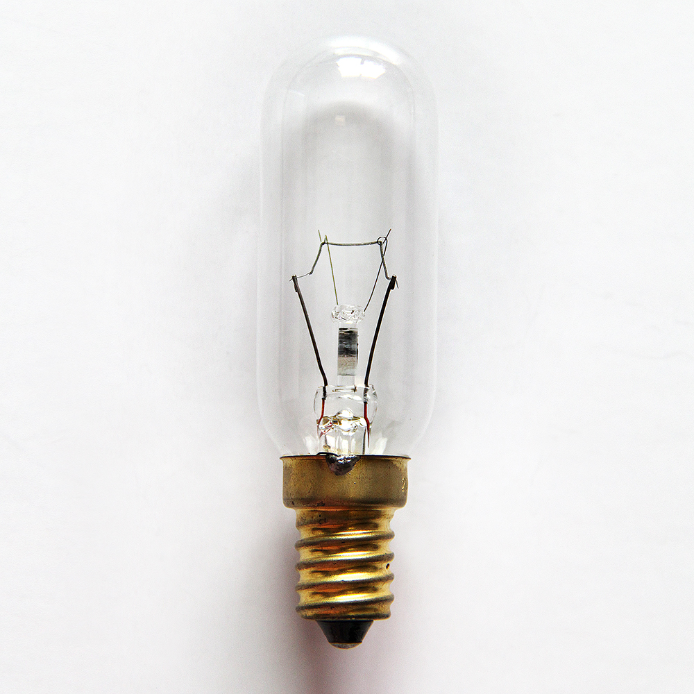 40 Watt Appliance Light Bulb T8 Tubular Incandescent Light Bulbs Microwave Oven E17 Indicator Intermediate Base Light Bulb