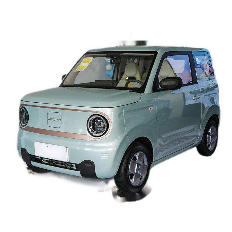 2023 Geely Panda 200km new energy vehicles 4 seats yellow mini cheap electric car with white green pink color