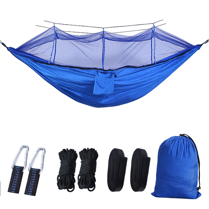 Portable single double mosquito net hammock Outdoor camping hammock with mosquito net mosquito net hammock