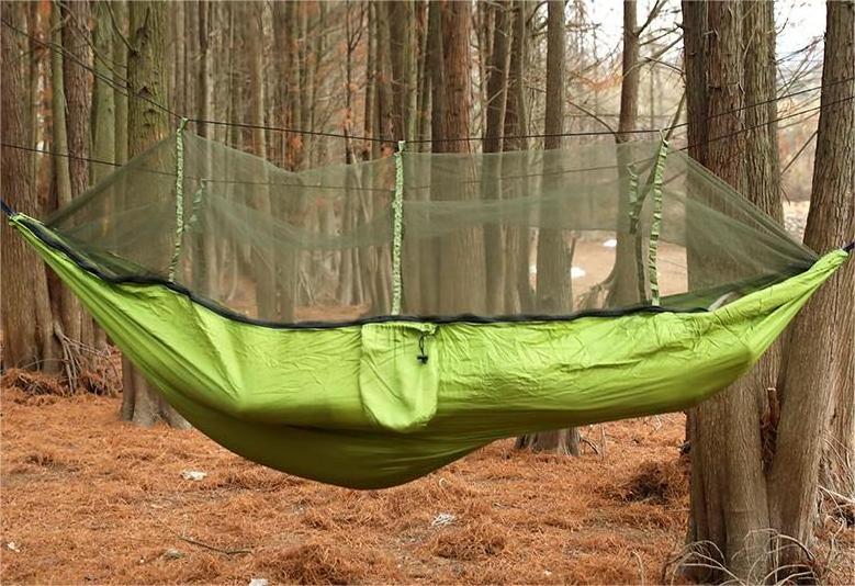 Portable single double mosquito net hammock Outdoor camping hammock with mosquito net mosquito net hammock