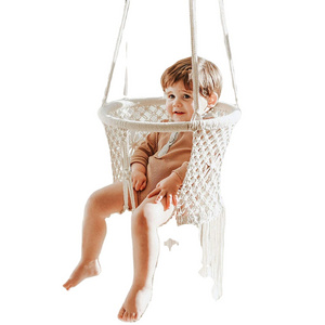 Indoor hanging swing chair hammock chair children's indoor playground parenting basket