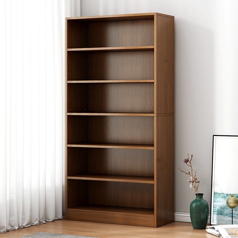 Open Bookcase with Adjustable Storage Shelves Floor Standing Unit Bookshelf