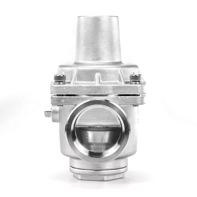 SS 304 Stainless Steel High Pressure Reducing Valve Adjustable RV Water Pressure Regulator Valve