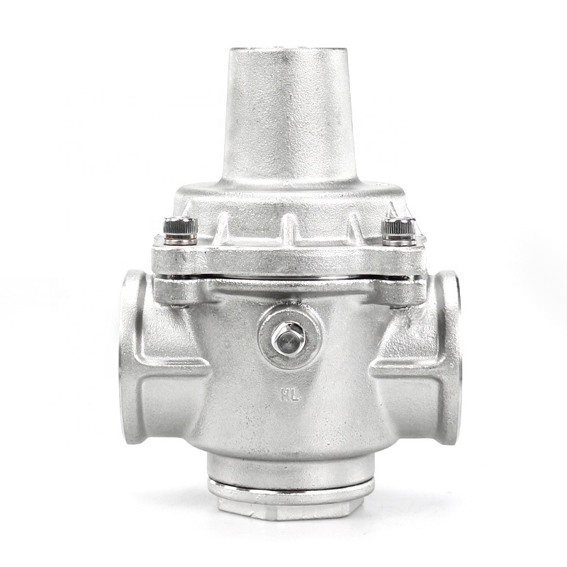 SS 304 Stainless Steel High Pressure Reducing Valve Adjustable RV Water Pressure Regulator Valve