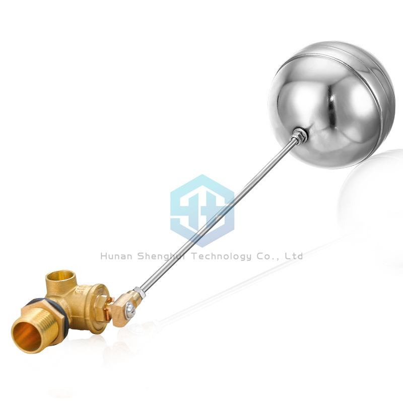 Aluminium Alloy Water Level Control Valve Tower Tank Water Plastic ABS Float Ball Valve