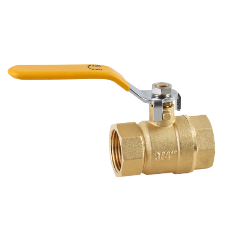 High Pressure NPT Valve Brass Oil Gas 1/2 Inch 3/4 Inch Female Threaded Forged Brass Gas Ball Valve