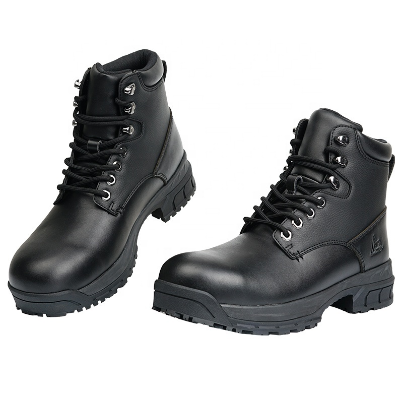 High Quality And Safe Worker Safety Boots Men's Customized Waterproof Cowhide Work Shoes For Men And Women