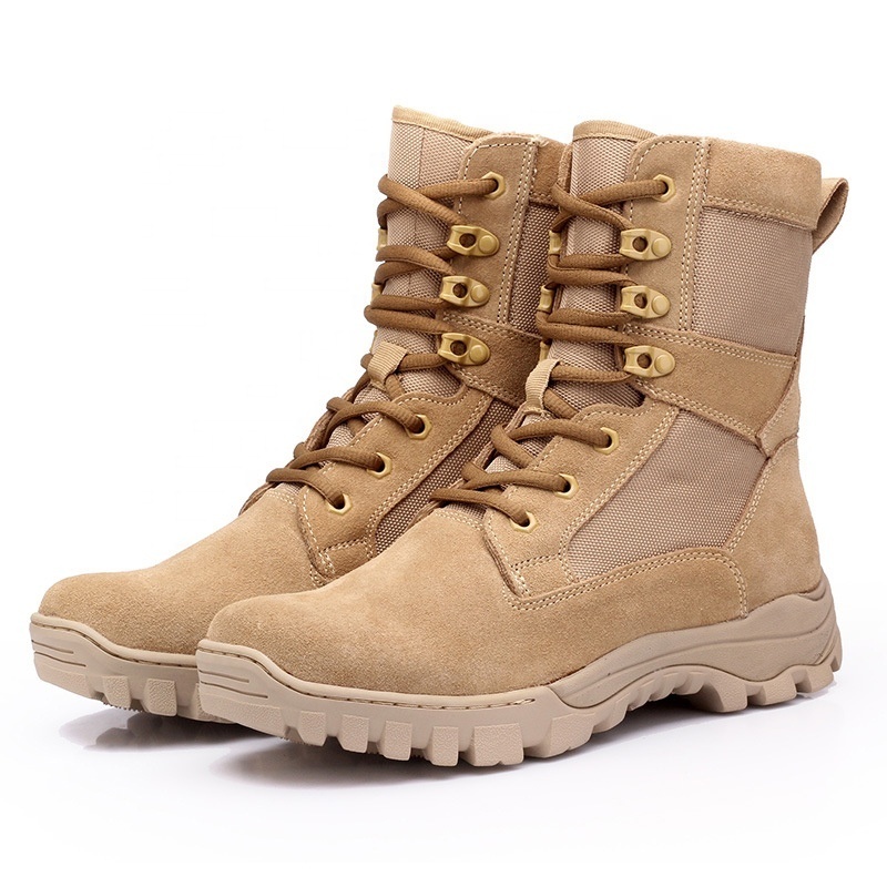 Hot selling 3015PU+rubber sole desert boots suede upper hiking boots