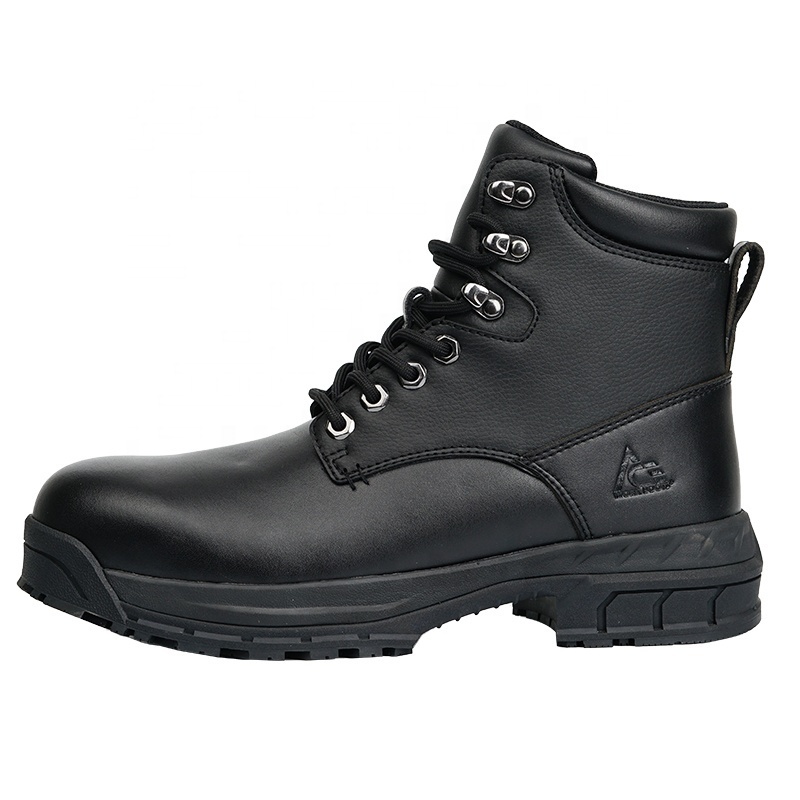 High Quality And Safe Worker Safety Boots Men's Customized Waterproof Cowhide Work Shoes For Men And Women