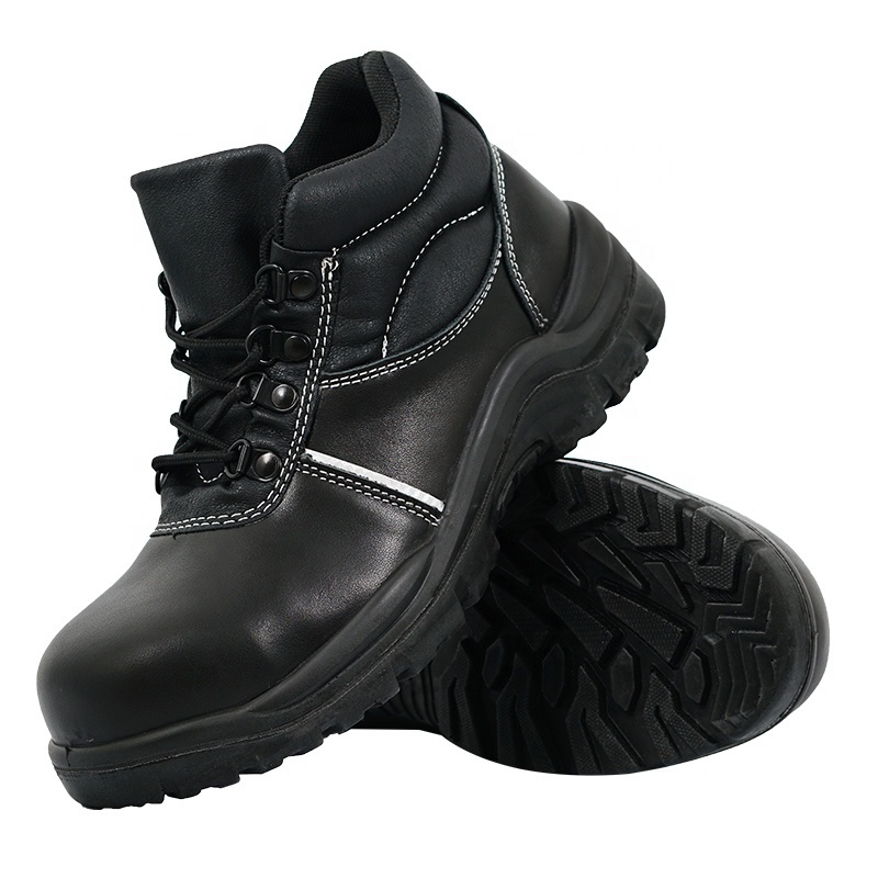 Custom High Quality Men Safety Boots Light Weight Steel Toe Industrial Work Protective Shoes