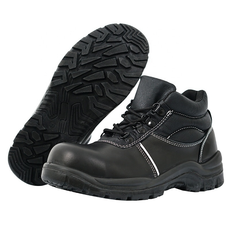 Custom High Quality Men Safety Boots Light Weight Steel Toe Industrial Work Protective Shoes