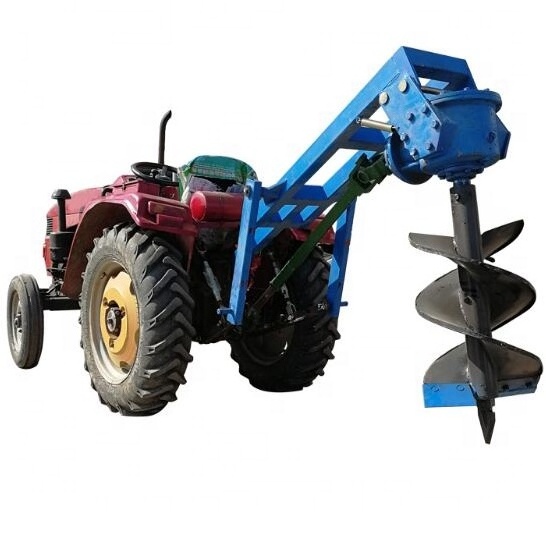 Tractor post hole digger / tree planting digging machine