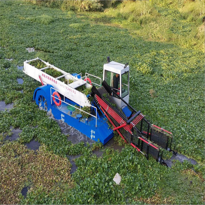 Water hyacinth cleaning and fishing tool, underwater lawn mower, water lotus and Enteromorpha prolifera cleaning machine