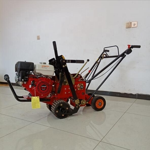 Commercial Easy to learn fast moving gasoline engine turf sod cutter lawn sod cutter